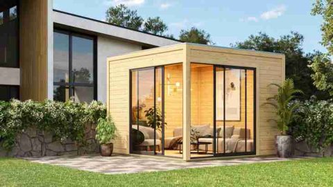 Nachhaltiges Wohnen mit modernen Gartenhäusern