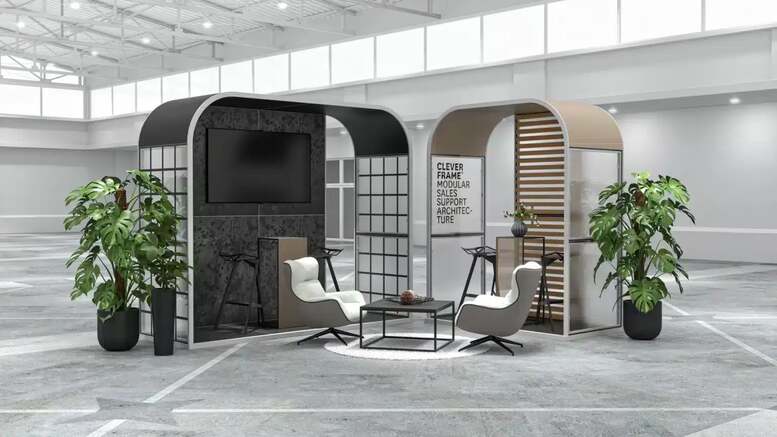 Modularer Messestand in Top-Qualität