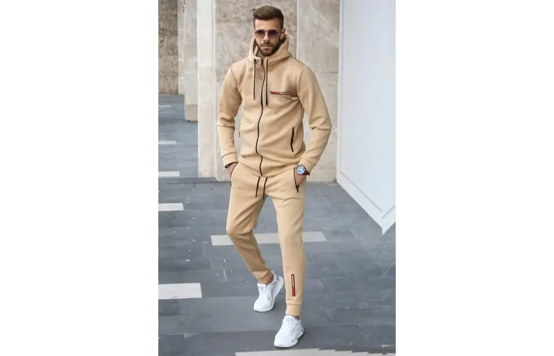Beige Tracksuit für Herren