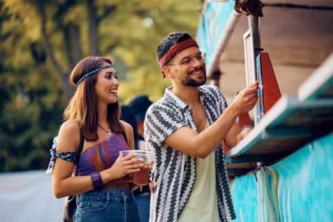 Kryptowährungen auf Festivals als Zahlungsmittel